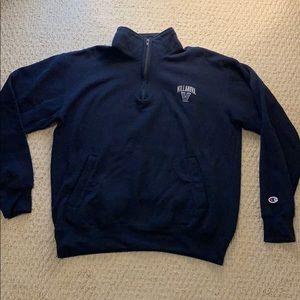 Men’s Villanova quarter zip